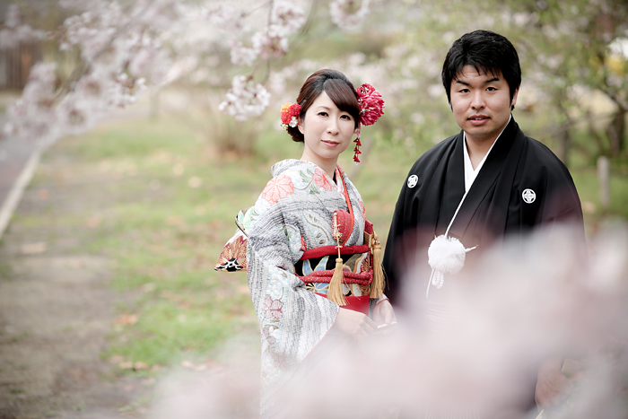 京都前撮り 桜