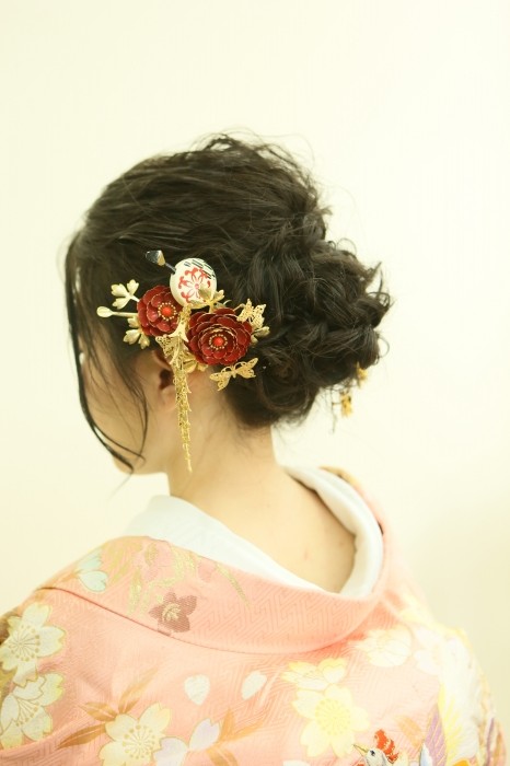 和装の髪型 京都ロケーション前撮り 花嫁和婚 ブログ
